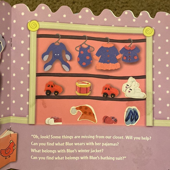 Nickelodeon | Toys | Vintage 9s Blues Clues Sticker Album And Kids ...